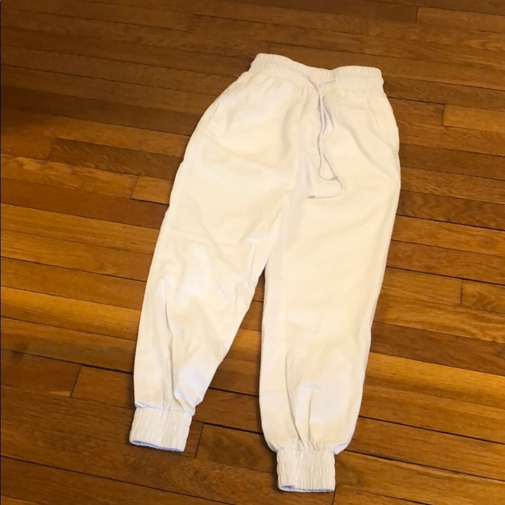 Size extra small white cargo Carmar joggers